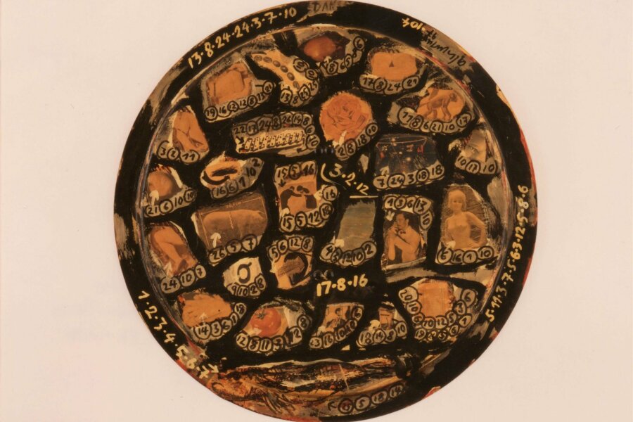 Arthur Kopcke, Reading-wax-Piece principle nl. 97+104, 1964